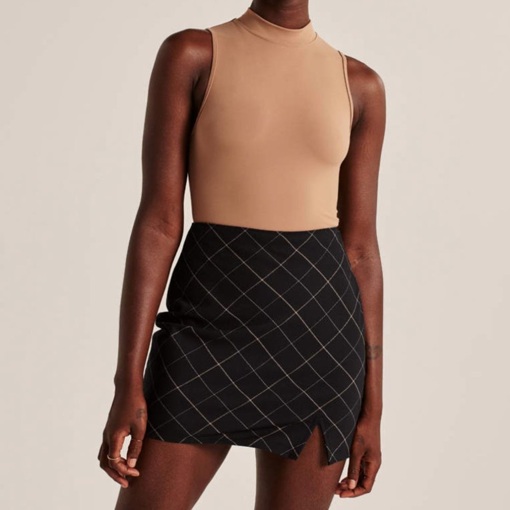 Plaid Mini Skirt